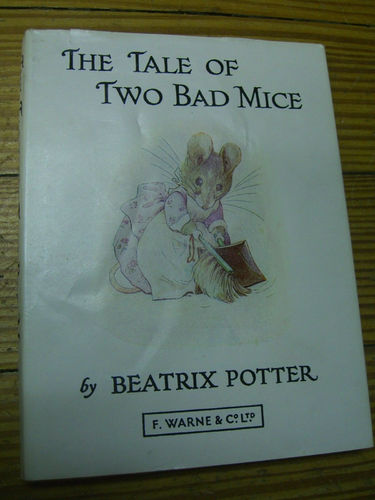LIVRE Beatrix potter The tale of two bad mice n°5 1973