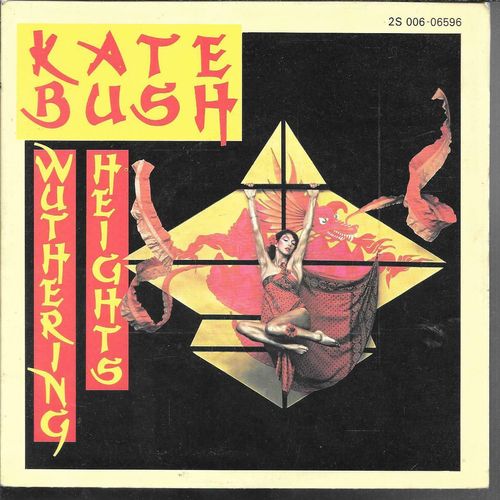 VINYL 45 T kate bush wuthering height 1977