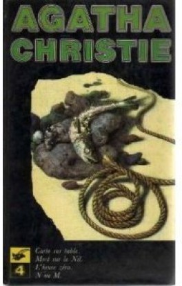 LIVRE Agatha Christie Carte sur table n°4