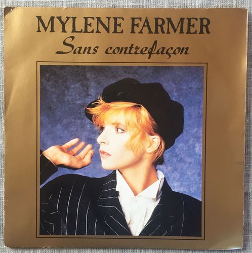 VINYL 45 T  Mylène Farmer sans contrefaçon 1987
