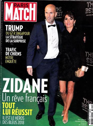 LIVRE Magazine Paris Match n°3605 juin 2018