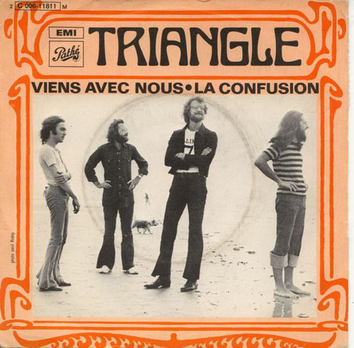 VINYL 45 T triangle viens avec nous 1971