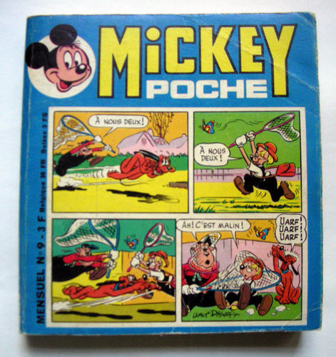 BD mickey poche N°9 1975
