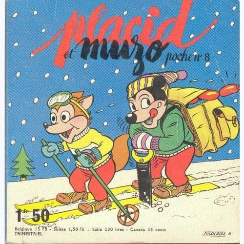 BD Placid et Muzo poche 8-1965