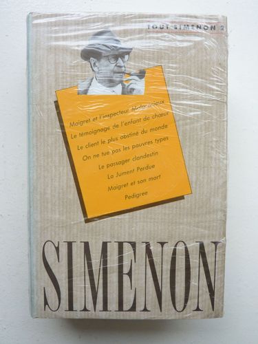 LIVRE Simenon œuvre romanesque tome 2