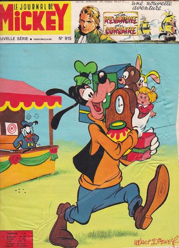 BD le journal de Mickey n°915-1969