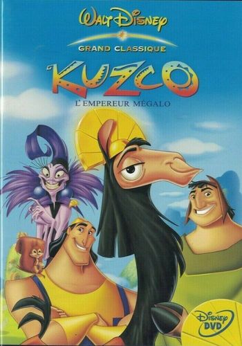 DVD Kuzco l'empereur mégalo Walt disney