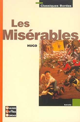 LIVRE Victor Hugo les misérables Classiques Bordas n°8-2012
