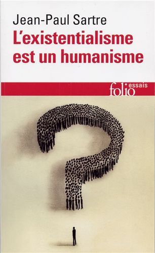 LIVRE Jean Paul Sartre L'existentialisme est un humanisme Folio n°284-2014