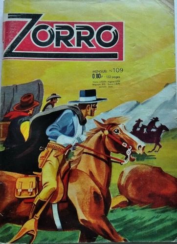 BD Zorro mensuel N°109- 1964