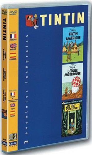 DVD Tintin 3 aventures intégrale 2000