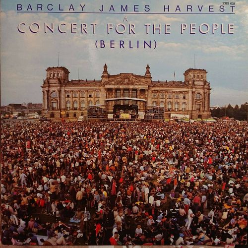 VINYL 33 T barclay james harvest  a concert for the people berlin 1982