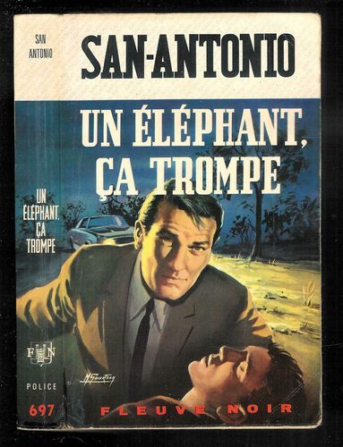 LIVRE san antonio un éléphant ça trompe 1968 FN697