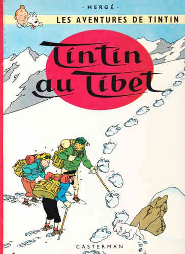 BD tintin au tibet 1983