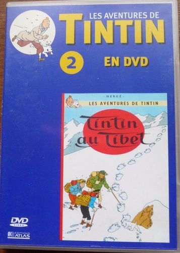 DVD les aventures de tintin n 2 au tibet 2003