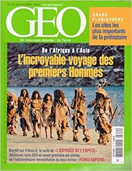 LIVRE géo magazine un nouveau monde la terre n°310-Décembre 2004