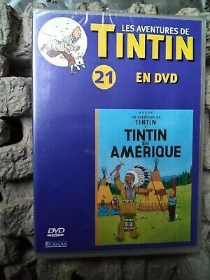 DVD les aventures de tintin N°21 tintin en amérique 2003