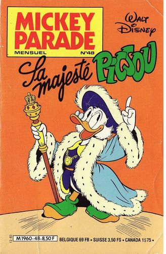 BD Mickey parade n°48 mensuel 1983