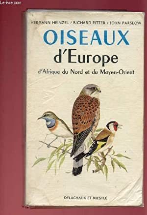 LIVRE collectif oiseaux d'Europe 1972