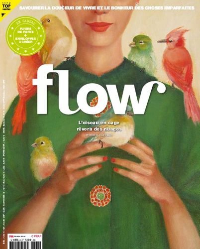 LIVRE Flow L'oiseau en cage rêvera des nuages magazine n°43-2020