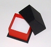 Gift box in red and black paper