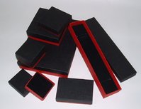 Cardboard box Basic red and black