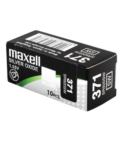 Pila oxido plata 1.55v maxell 371/SR920W