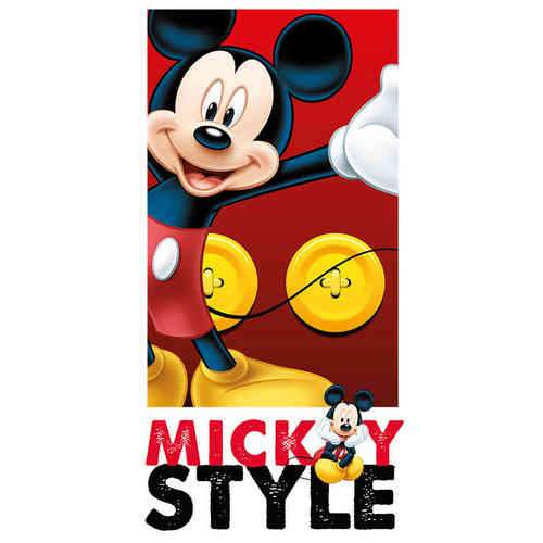 serviette platge coton Mickey 70x140