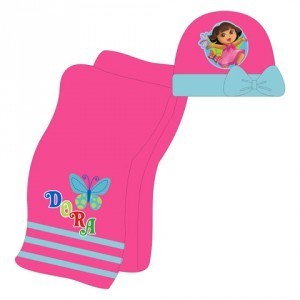hat gloves Dora