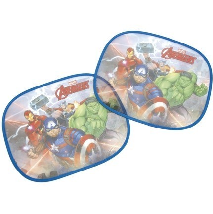 2 sun visors + sheets Avengers