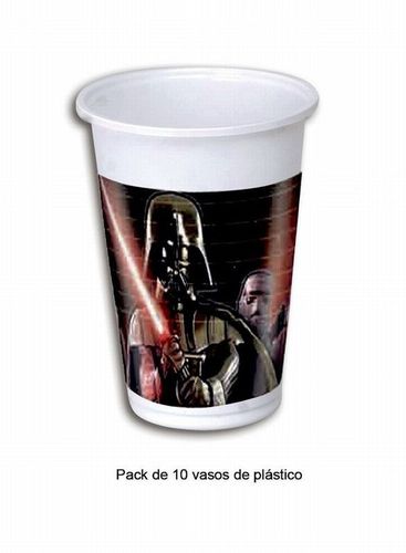 10 plastic cup Star wars 200ml