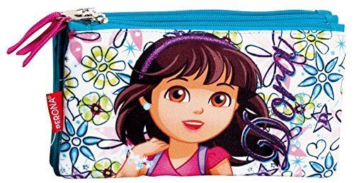 pencil case triple Dora 22x12x3cm