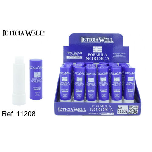 BAUME À LEVRES HYDRATANT (0.45€ UNITE) PACK 24 LETICIA WELL