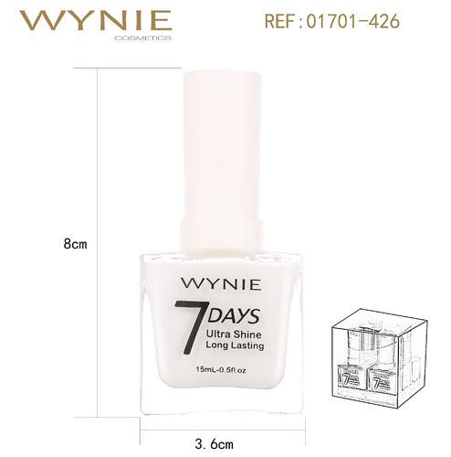 vernis à ongles 7 jours(0,50 € UNITE) PACK 6 WYNIE