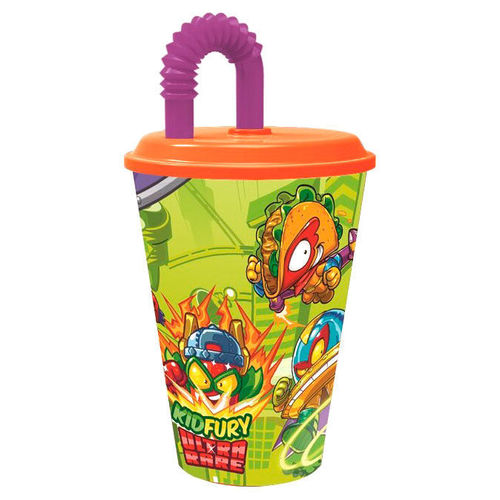 tumbler with straw Super Zings 430ml