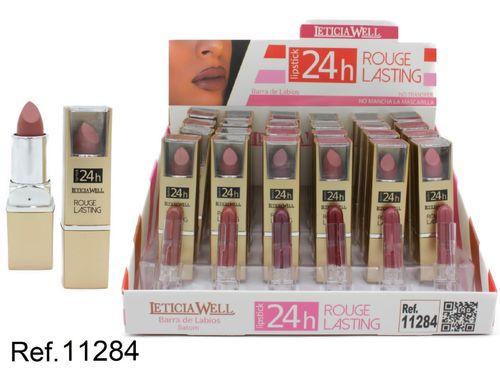 LIPSTICK(0.75€ UNIDAD) PACK 24 LETICIA WELL