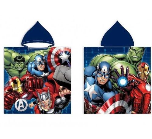 poncho polyester Avengers 50x100cm