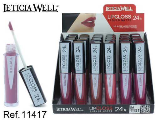 LIPGLOSS (0.69€ UNIDAD) PACK 24 LETICIA WELL