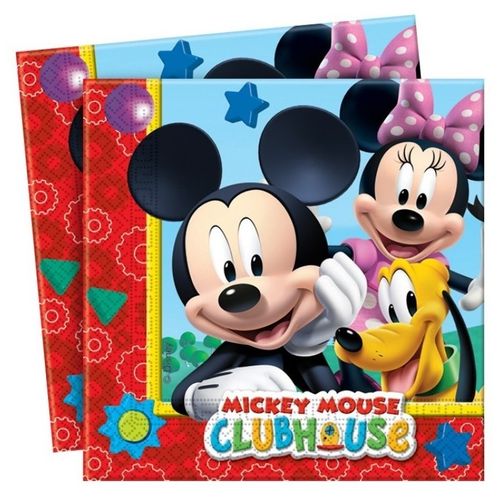 20 paper napkins Mickey 33 cm
