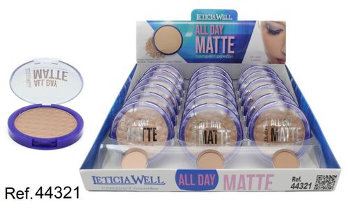 POUDRE COMPACT (0.79€ UNITE) PACK 18 LETICIA WELL
