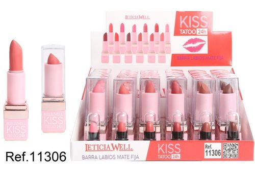 LIPSTICK(0.70€ UNIDAD) PACK 24 LETICIA WELL