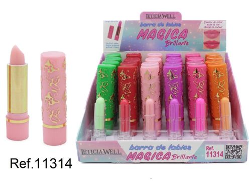 LIPSTICK (0.60€‚UNIDAD) PACK 24 LETICIA WELL