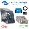 Kit solaire 24v 600Wc + batteries 880Ah VICTRON