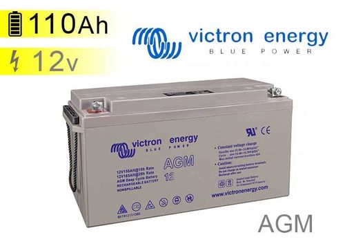 Batería AGM 110Ah 12V Victron Energy