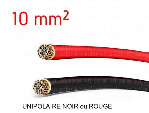 Câble électrique 10mm² vendu au mètre