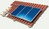 Structure de pose pour panneaux solaires sur toit en tuiles ou ardoises de