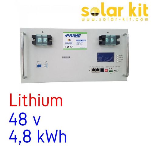 Batterie Lithium 4,8 kWh 48V Prime