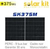 Solar panel 375 Wp monocrystalline - High efficiency