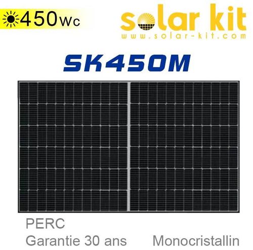 Solar panel 450 Wp monocrystalline - High efficiency