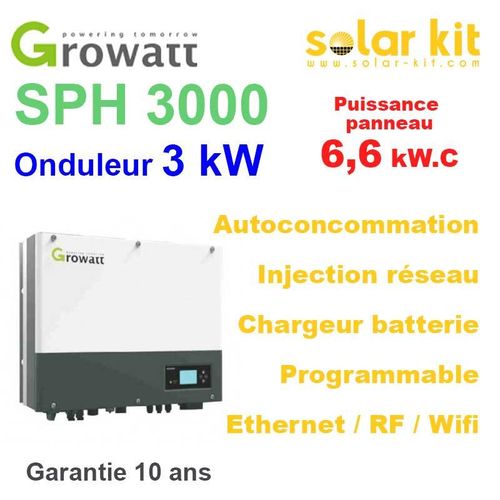 Inverter on-grid Growatt Growatt SPH 3000